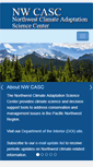 Mobile Screenshot of nwclimatescience.org